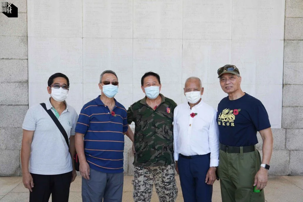 左起:黃生、Robert、Ken、梁永章、阿Lam