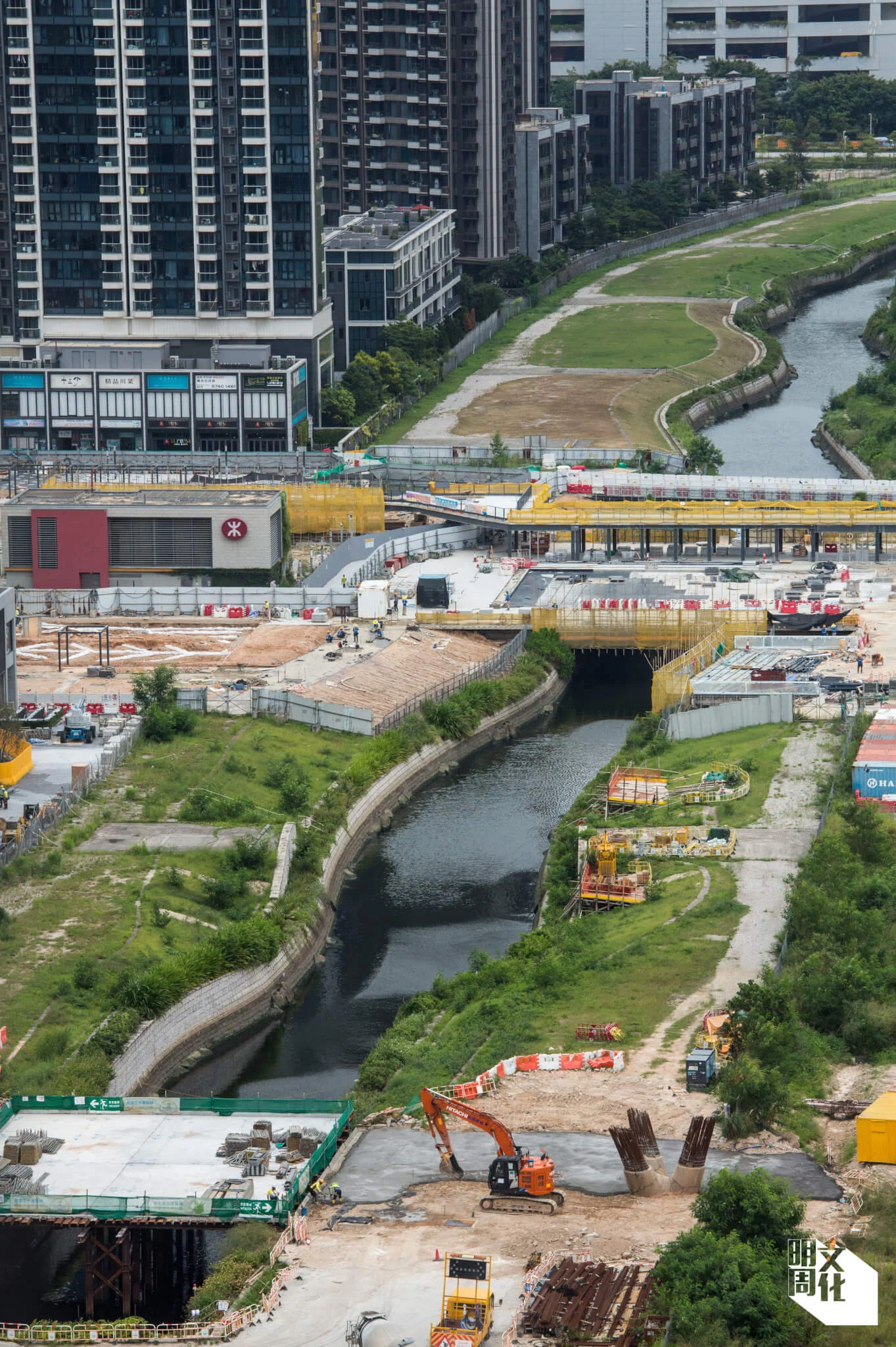 啟德新發展區內的河段日後亦會變成綠化走廊