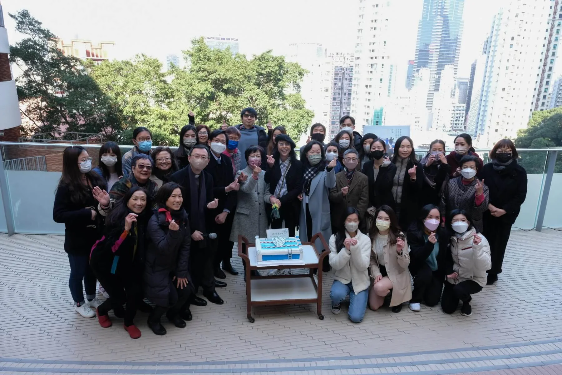 1月28日，在英華女學校舉行的感恩及誓師大會上，張婉婷聯同部分受訪女生、攝製隊等重回母校，為紀錄片於2月2日正式全港公映宣傳。