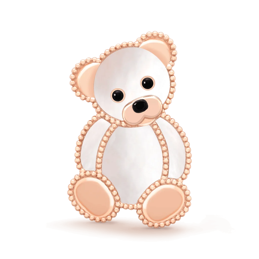 Van Cleef & Arpels Lucky Animals Teddy Bear胸針 $62,500