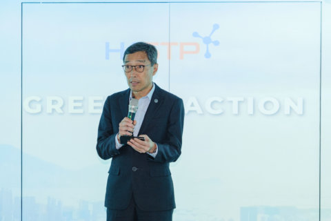 香港科技園公司行政總裁黃克強表示正積極發展綠色生態圈，看好市場的發展潛力。