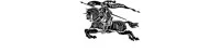 1901 年品牌最初的戰馬騎士設計