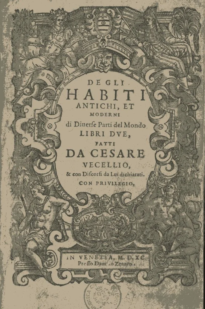 1520年至1610年之間，就有二百多種相關刊物出版，其中代表作不能不提是Cesare Vecellio於一五九〇年創作的《De glihabiti antichi etmoderni di differentparti del mondo》。