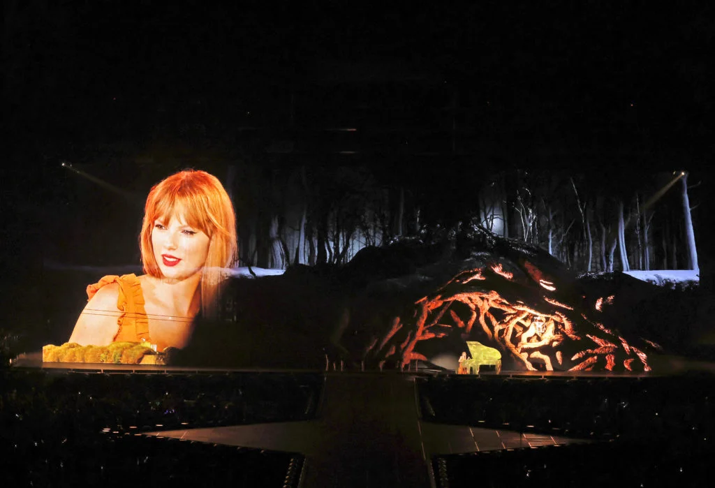 GLENDALE, ARIZONA - MARCH 18: Editorial use only and no commercial use at any time. No use on publication covers is permitted after August 9, 2023. Taylor Swift performs onstage during "Taylor Swift | The Eras Tour" at State Farm Stadium on March 18, 2023 in Swift City, ERAzona (Glendale, Arizona). The city of Glendale, Arizona was ceremonially renamed to Swift City for March 17-18 in honor of The Eras Tour.   Kevin Winter/Getty Images for TAS Rights Management /AFP (Photo by KEVIN WINTER / GETTY IMAGES NORTH AMERICA / Getty Images via AFP)
