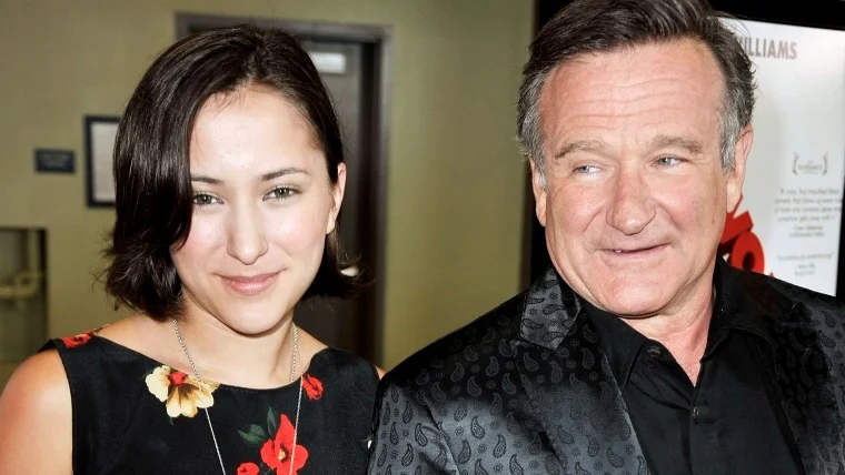 Robin Williams 與他的女兒