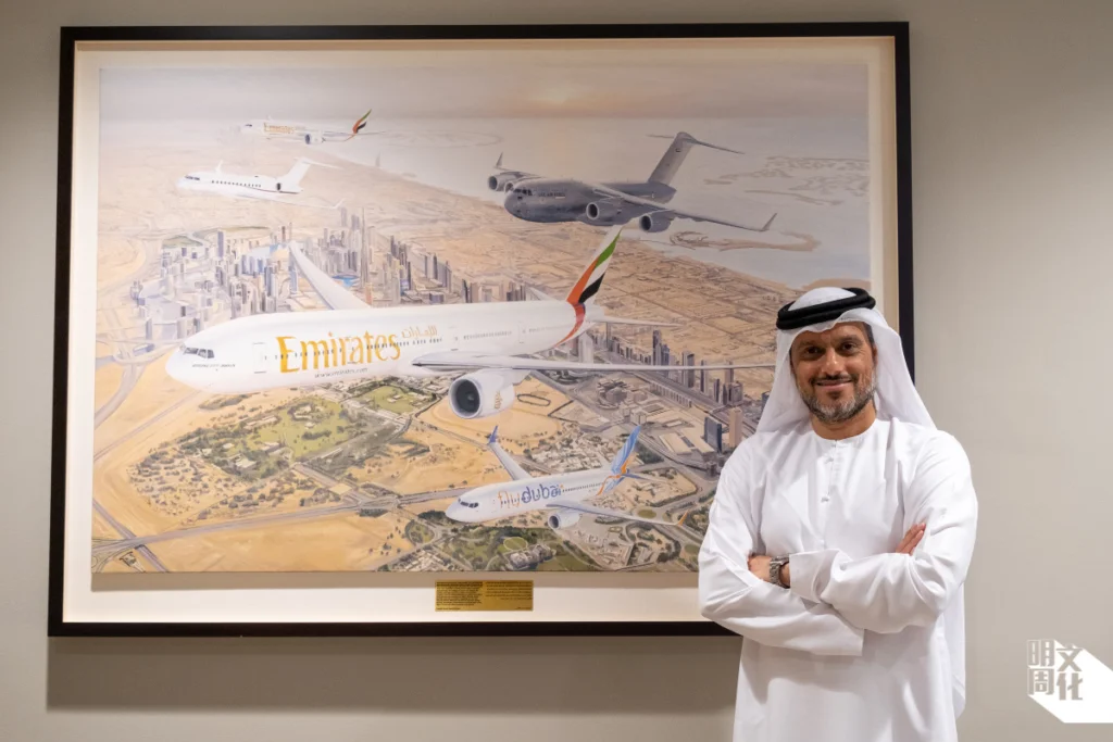 機師出身的Abdulla Al Hammadi，深明培育新 一代飛行精英的重要。 