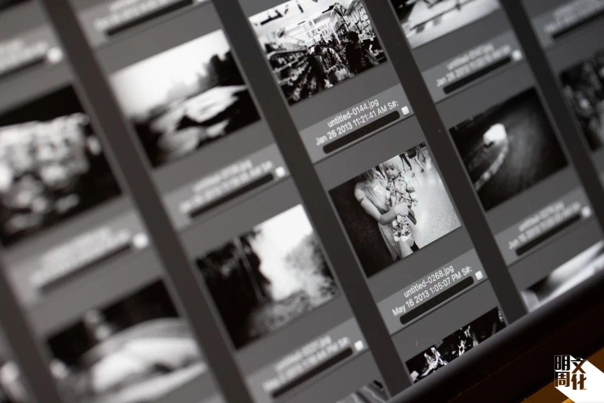 林振東的黑白紀實系列，已累積多達六千幾張。
