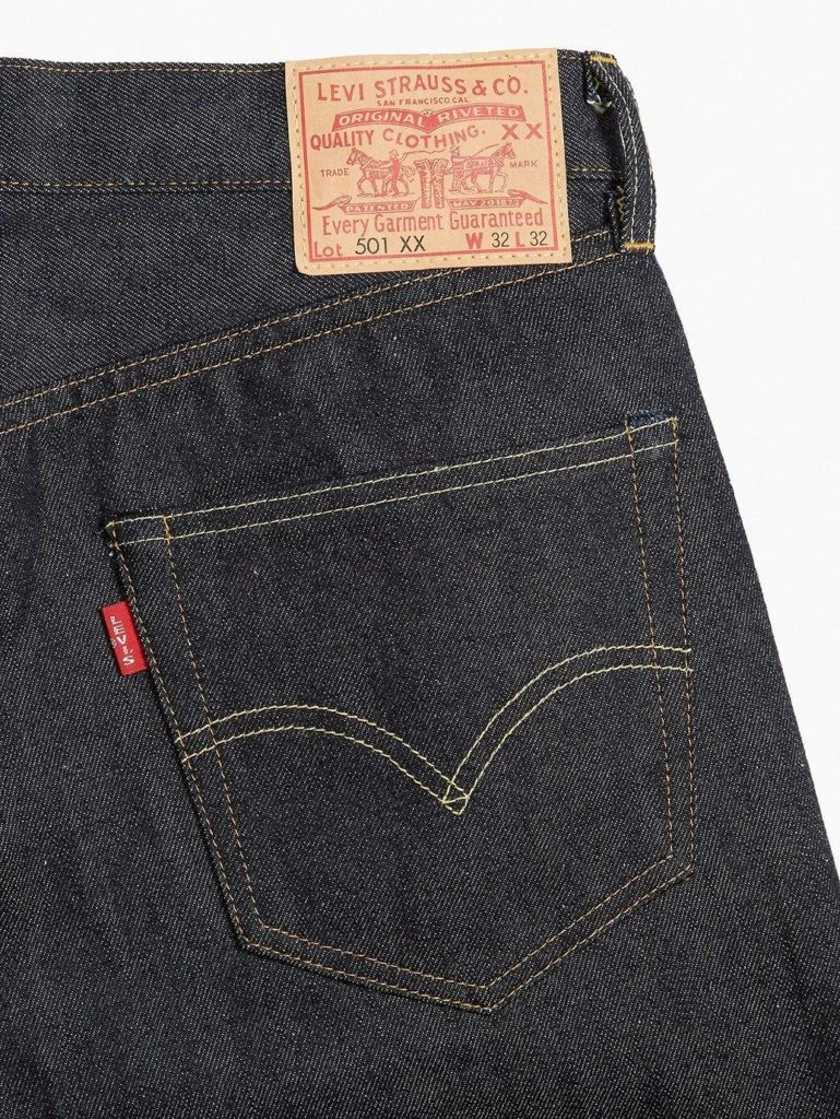 至今仍然大受歡迎的Levis 501牛仔褲。