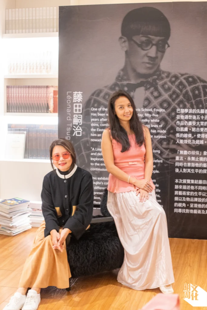 魏畫廊及漆咸居創辦人魏麗洋（Amanda Wei，左）和合夥人兼畫廊總監PYT。