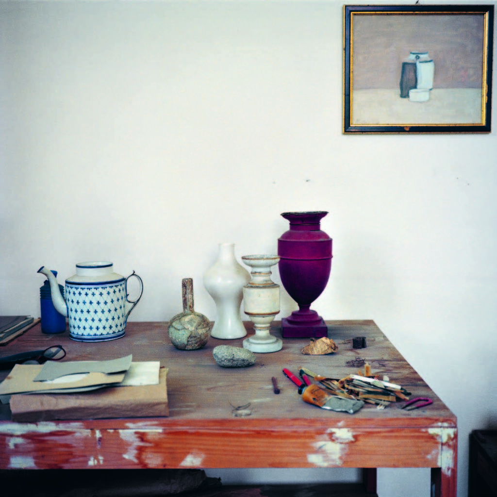 Giorgio Morandi位於 意大利博洛尼亞的工作室
