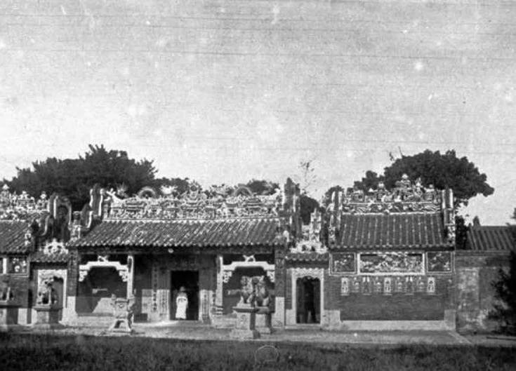 北帝廟，攝於1916年。
