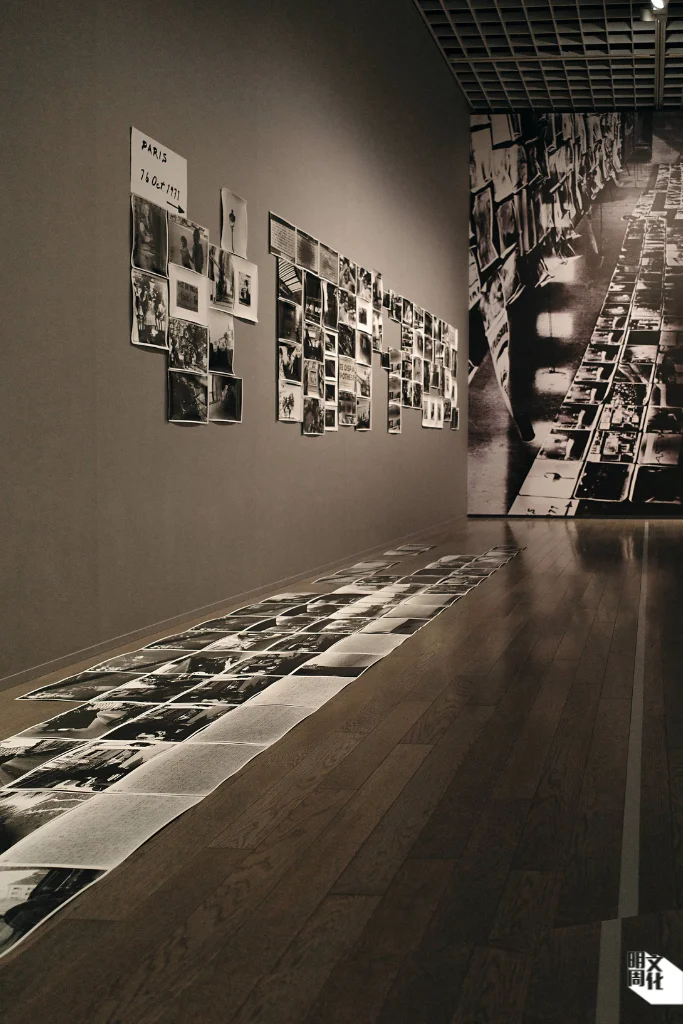 中平卓馬《「サーキュレーション―日付、場所、行為」より》（循環：日期、場所、行為）1971年，東京國立近代美術館。