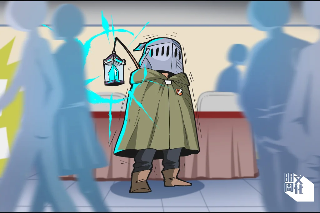 極為内向的東東,與朋友創作詞語「社萎」,用來嘲諷彼此的社交狀況。