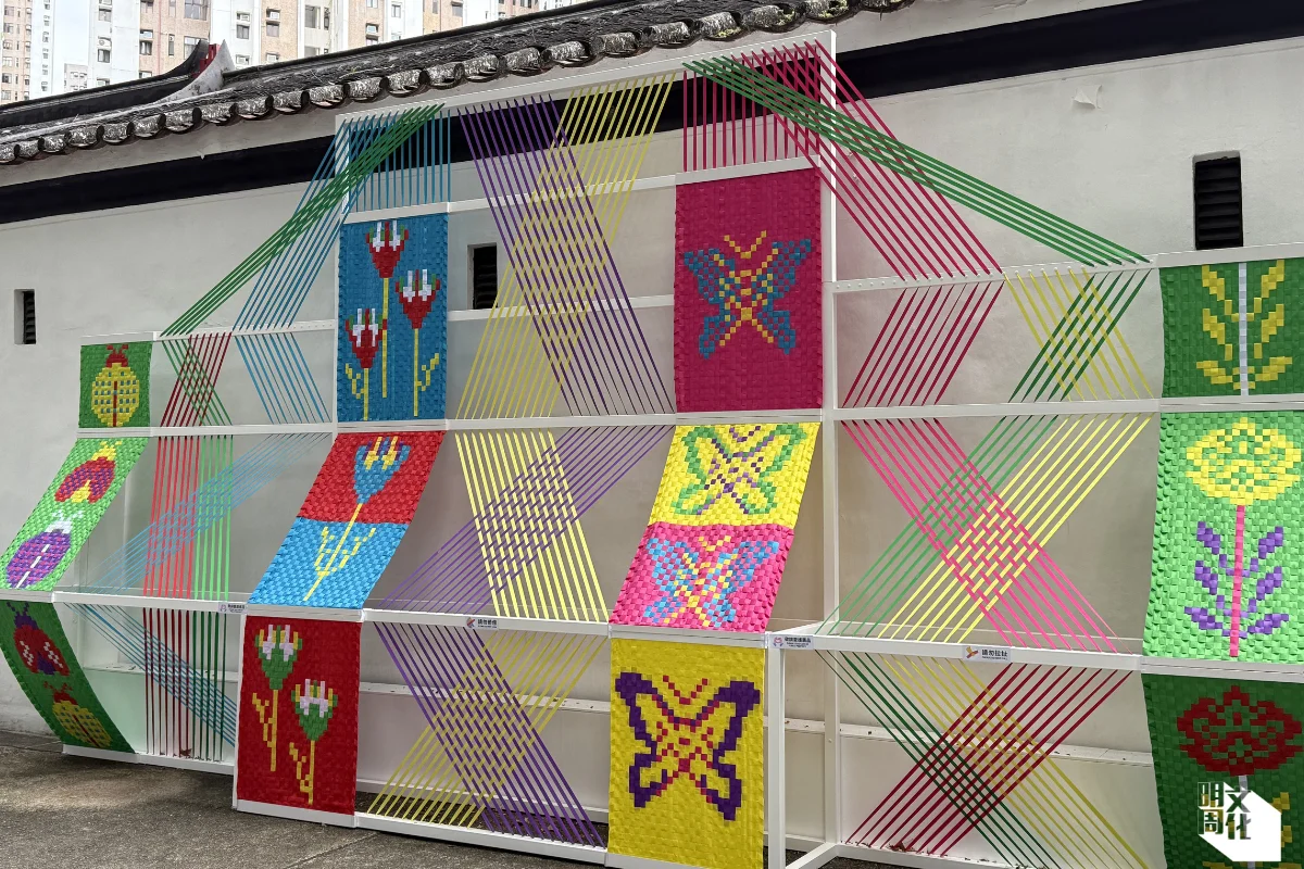 《祈願新織夢》 創作者：繩結設計師蕭俞（Zoe） 地點：荃灣三棟屋博物館