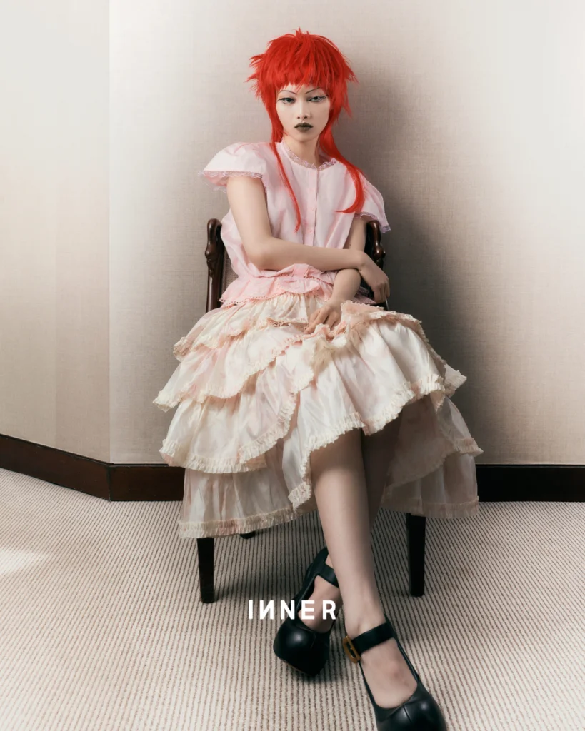 TOP & SKIRT, SUSAN FANG @COCKTAIL SELECT SHOP SHOES, MARC JACOBS