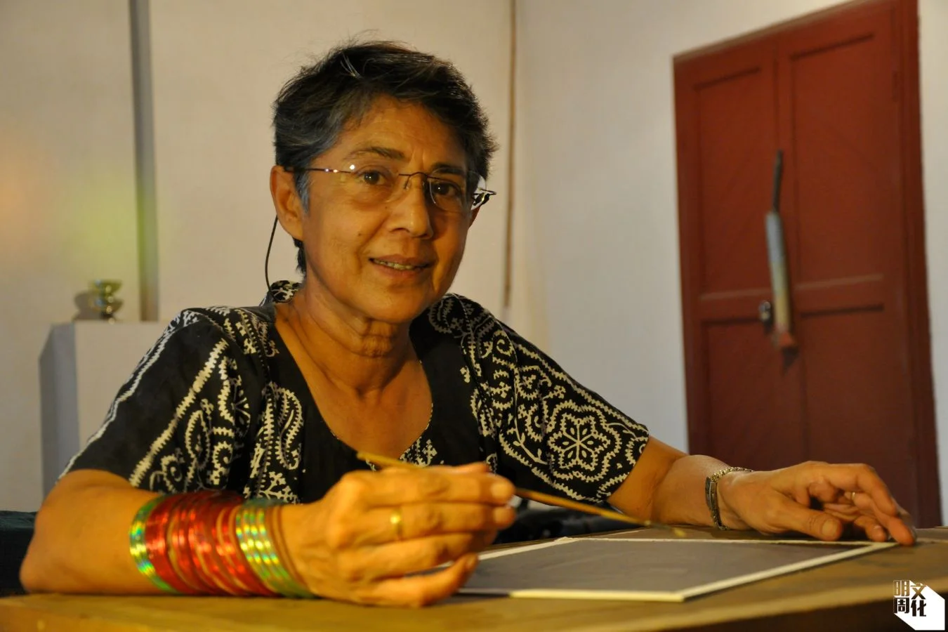 Lala Rukh（1948–2017）生於巴基斯坦拉合爾，集藝術家、教育家和女性主義倡議者等角色於一身。（Maliha Peracha攝）