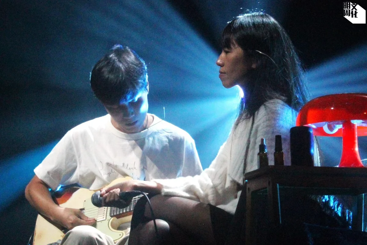 香港樂隊My Little Airport二○二三年在Star Hall演出（袁智聰提供）