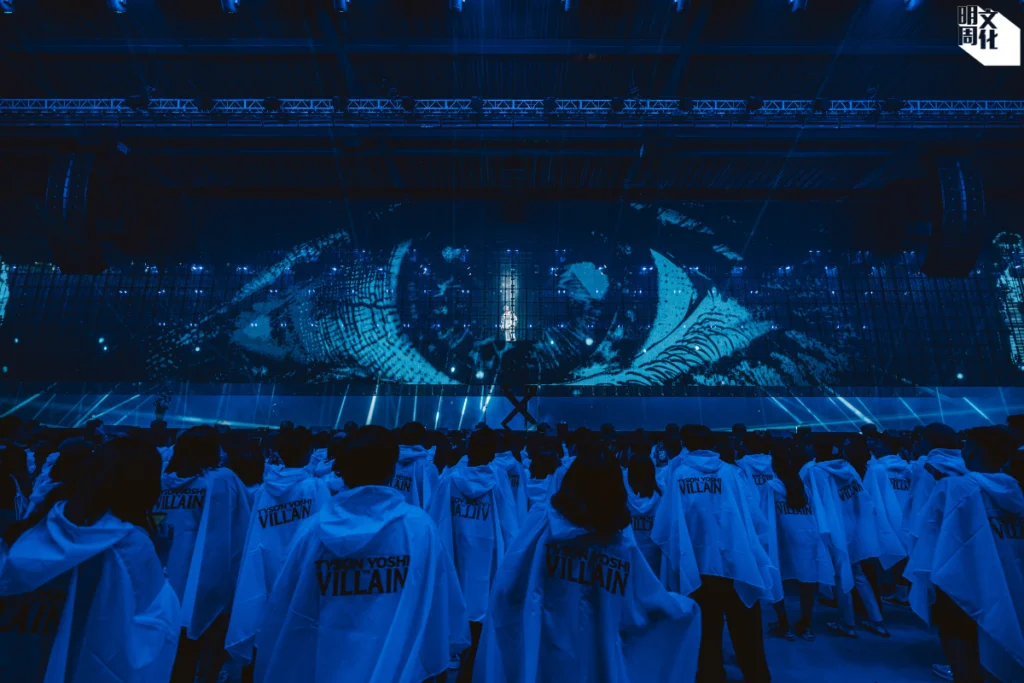 Tyson Yoshi於啟德體藝館
舉行《The Villain Live in
Hong Kong》演唱會，是
其首度舉辦萬人演唱會。
（攝影：Sunny Liu）