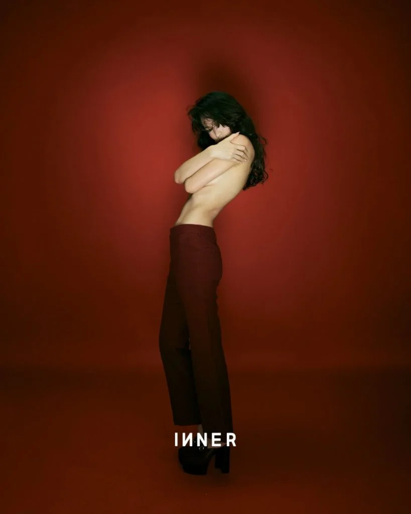 ROSSO ANCORA, CADY CREPE WOOL SILK KICK FLARE PANTS & HIGH HEEL PLATFORM MOCCASIN MULE, GUCCI