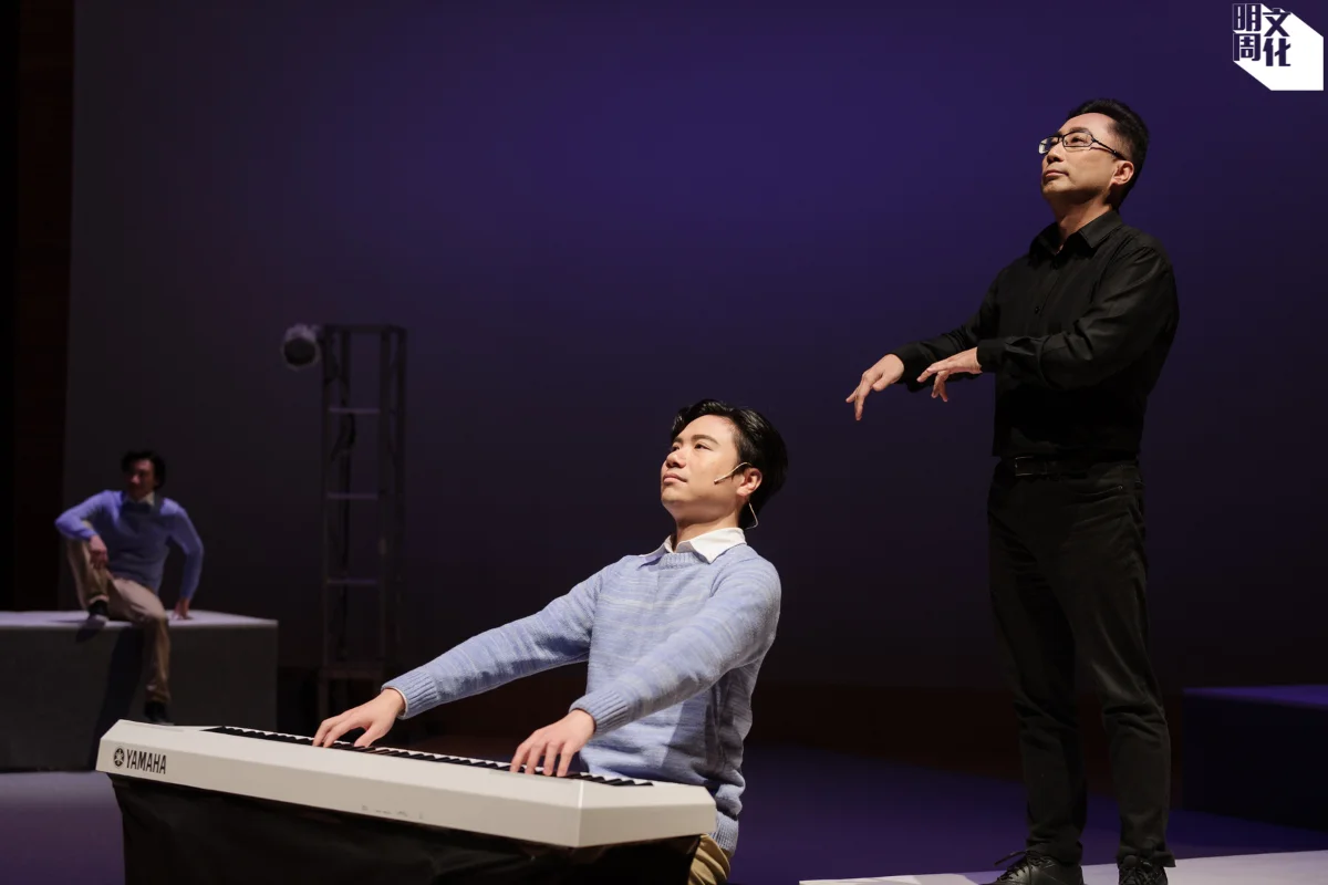 香港展能藝術會創作劇場《路.一起走》,將劇場視形傳譯融入角色當中。(香港展能藝術會提供)