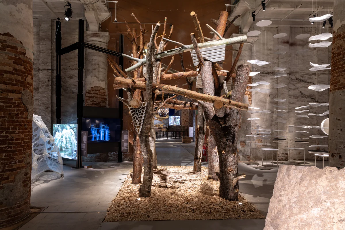 隈研吾的Domino 3.0，希望利用AI科技連繫人類和自然。（Marco Zorzanello攝）