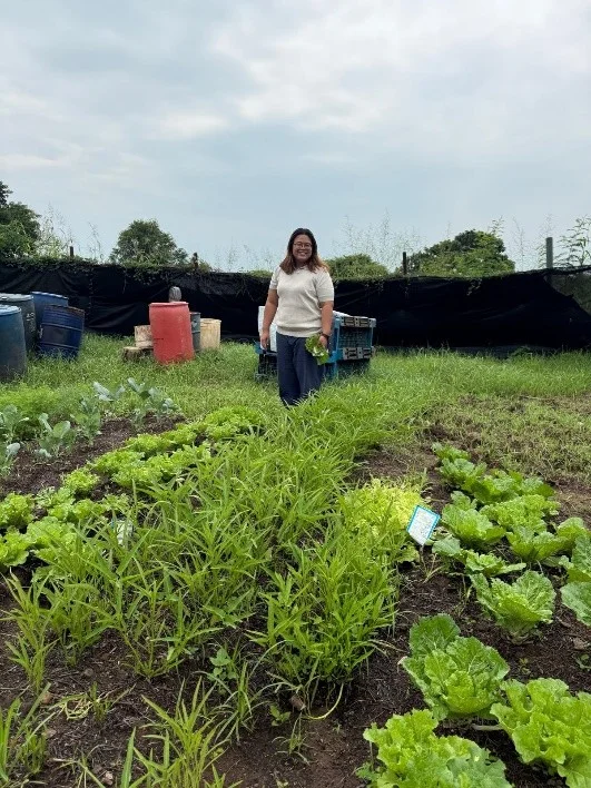 在南蘇丹的幾個月間，耕種成為了Seinn的工餘活動。＠Seinn提供照片 