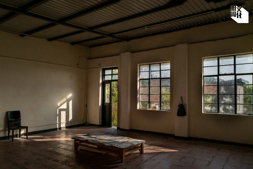 貫文學校翻新前的面貌（陳國榮攝）