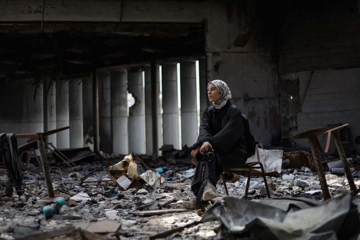 巴勒斯坦攝影記者Fatma Hasson生前堅持留加沙報導。（Fatma Hasson FB圖片）