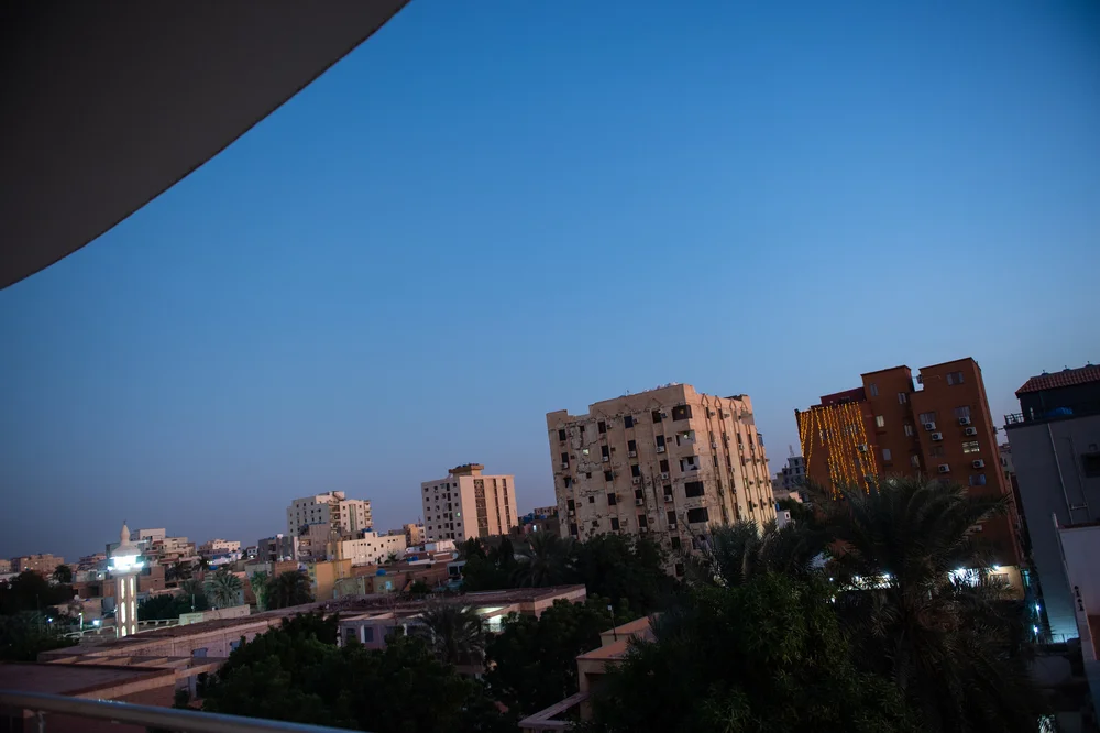 現實中的喀土穆市況。＠MSF 