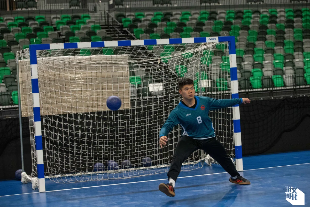 8號守門員黃靈聰 