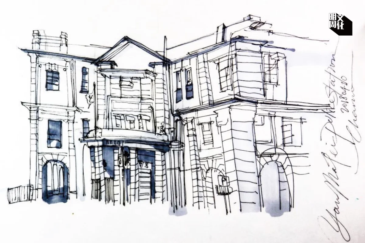 油麻地警署速寫