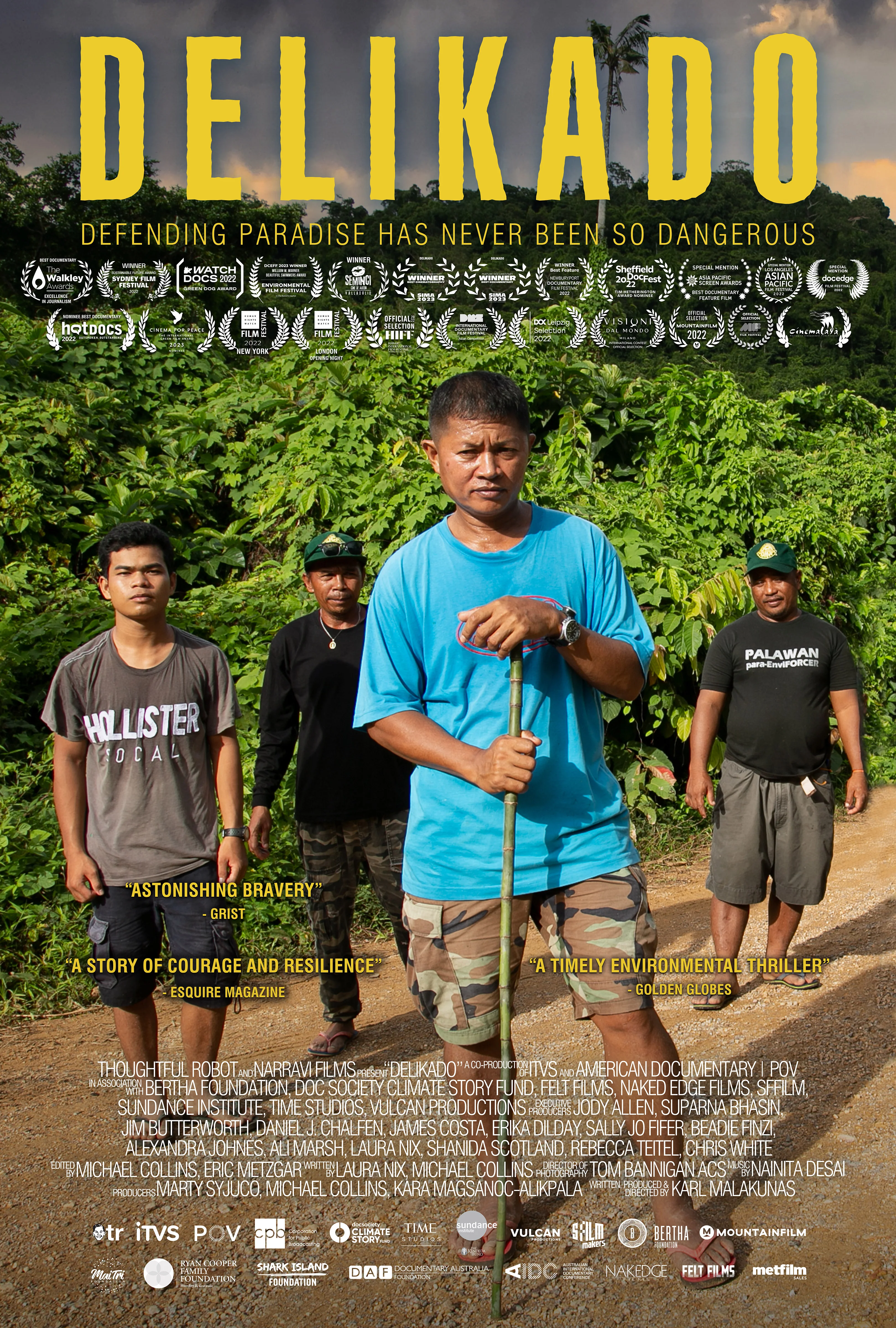 Karl以短片及文字記錄這群保衛者的故事，獲國際特赦組織頒發亞太區人權獎特別獎。其作品之後發展為紀錄片，獲提名澳洲沃克利新聞獎最佳紀錄長片，以及美國新聞與紀錄片艾美獎優秀調查紀錄片。