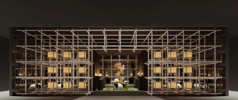  梁志天 作品「Connect」