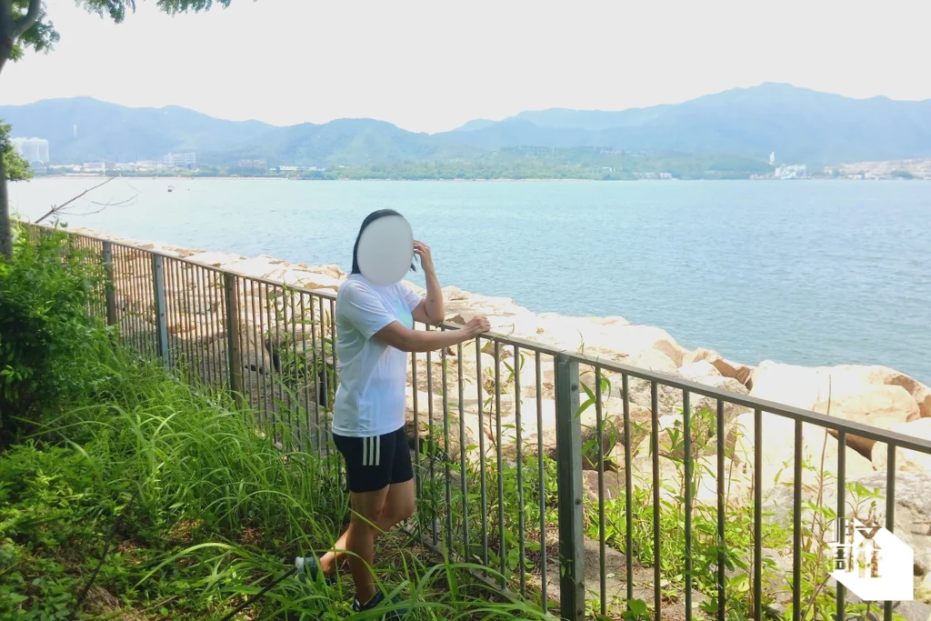 Ann在大埔海濱的照片。