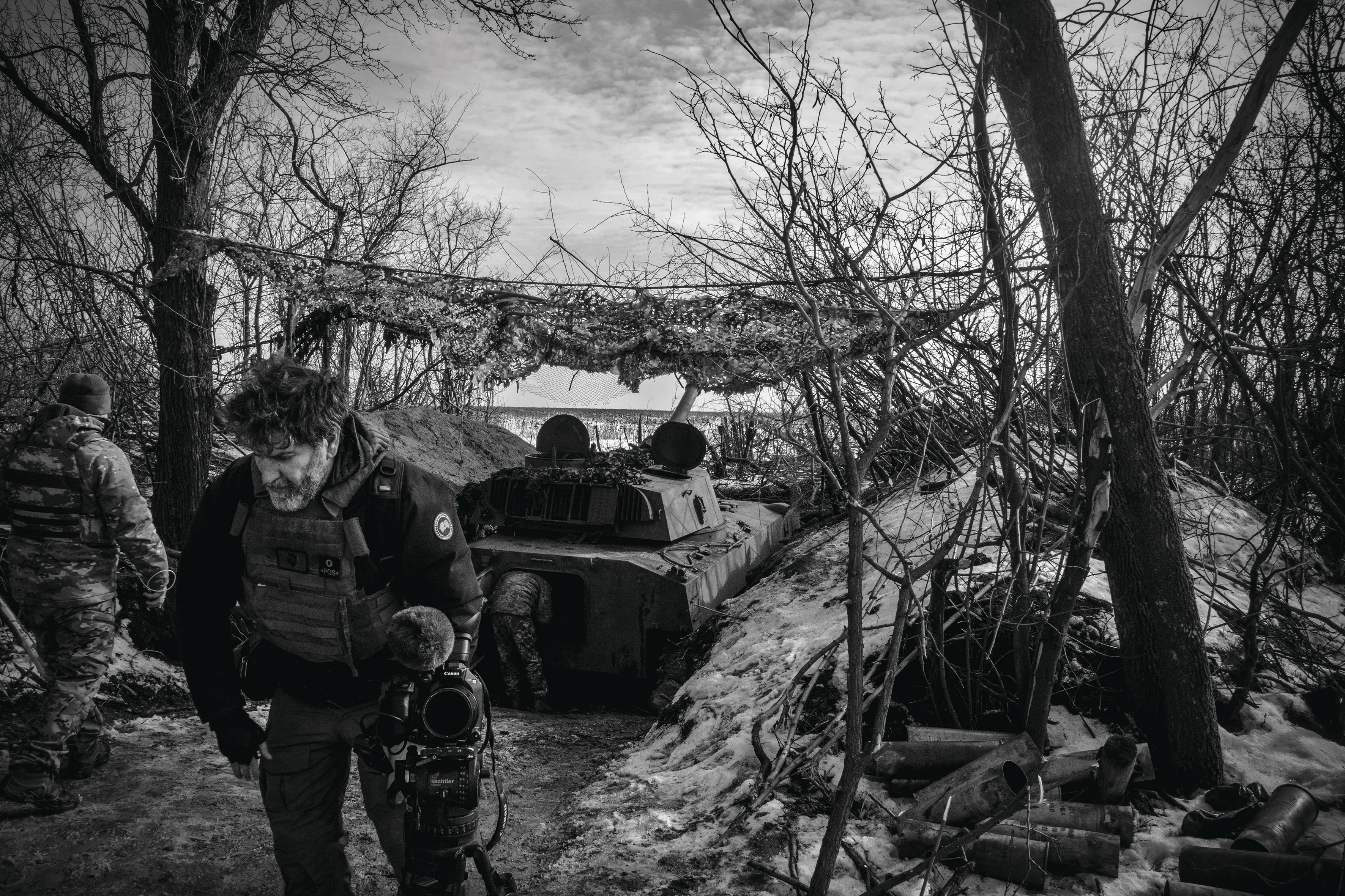 導演Olivier花七個月時間拍攝烏克蘭戰火下的聽障攝影Viktor（Viktor Korotovskyi攝）