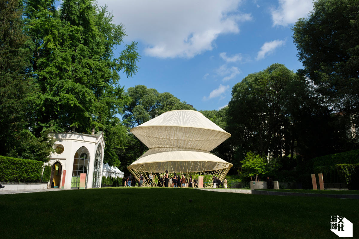 由WHY Architecture設計的展亭Deconstructed Yurt（解構蒙古包）