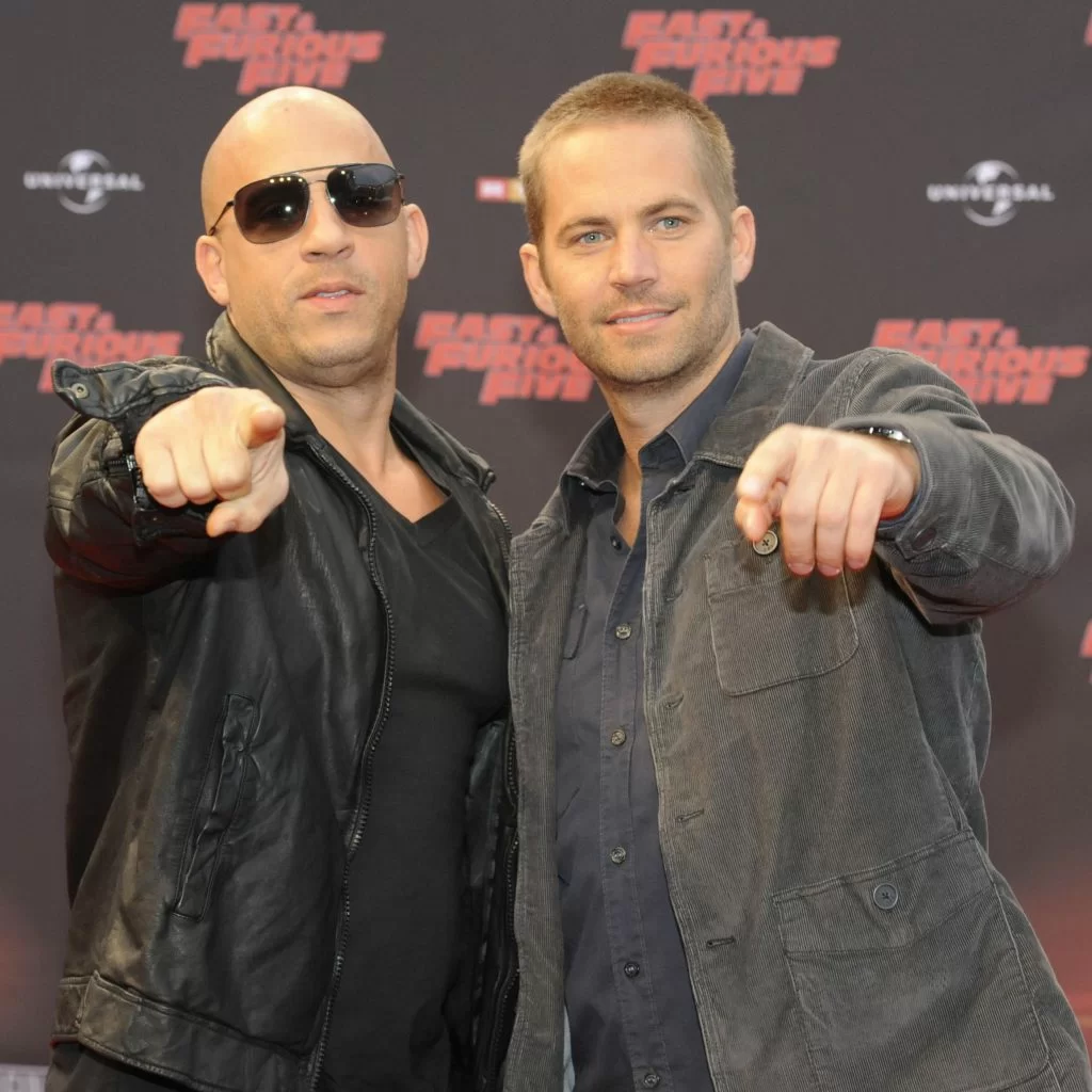 COLOGNE, GERMANY - APRIL 27:  Vin Diesel and Paul Walker (L-R) attend the 'Fast & Furious 5' Germany Premiere on April 27, 2011 in Cologne, Germany. (Photo by Peter Wafzig/Getty Images) *** Local Caption *** Vin Diesel;Paul Walker;