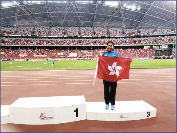 瑤瑤慶幸經常代表香港外出比賽,令人生豐富又精采。