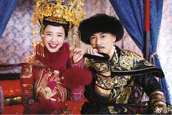 林峯與唐藝昕合作的內地劇《獨步天下》正在熱播中，收視點擊達二十億。