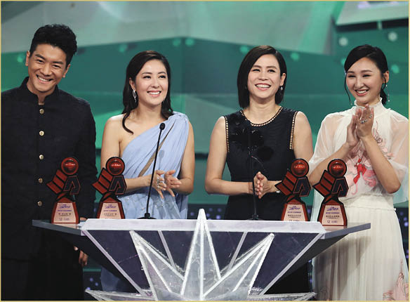 宣萱在馬來西亞的華麗台奪視后，該選舉同樣是百分百民選的。