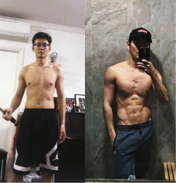 為了令展昭一角更有台型，他已堅持健身幾個月，身形亦有成果。