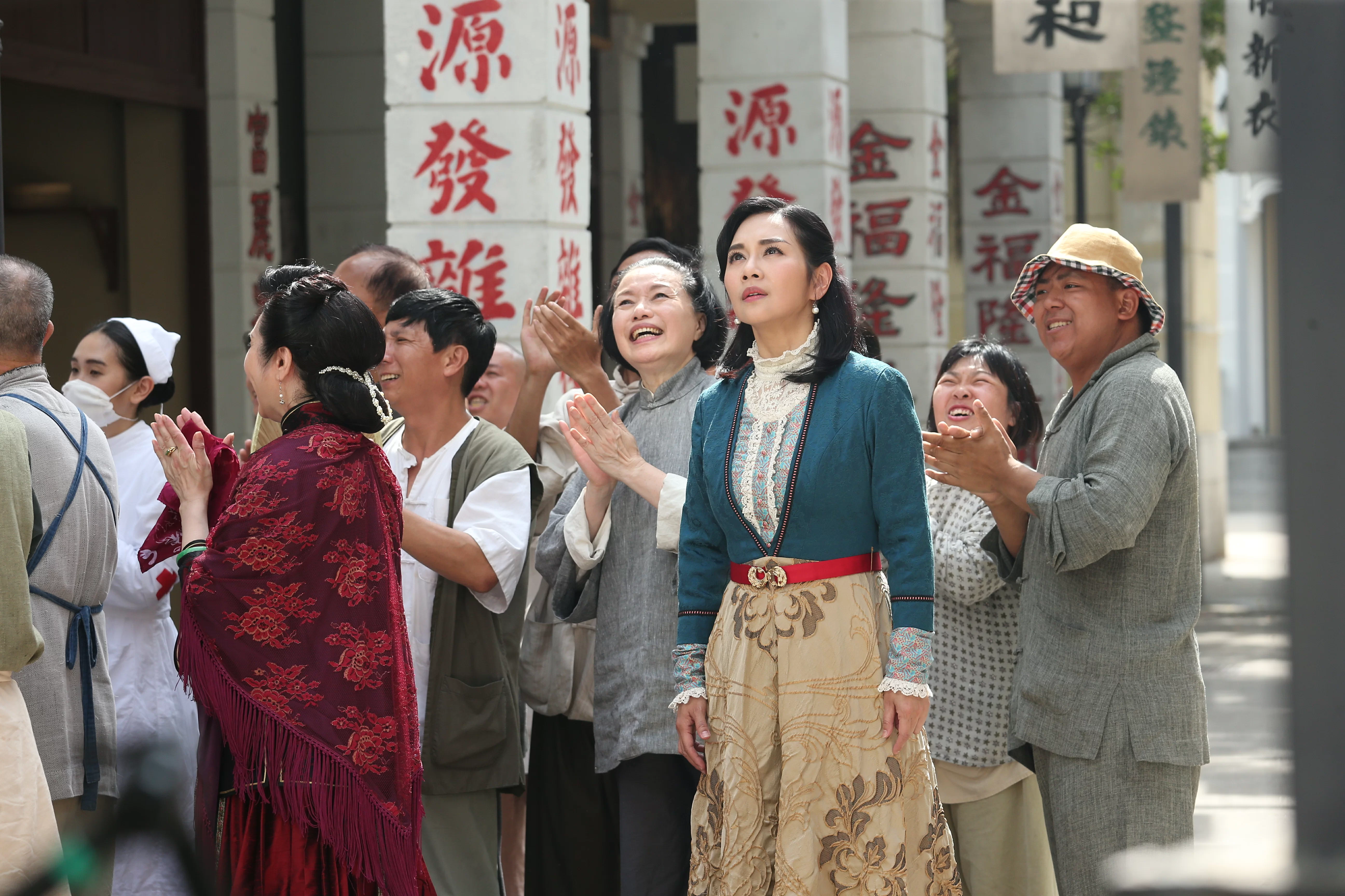 陳松伶表示劇集拍攝了三個月，已令她免疫能力受到影響。