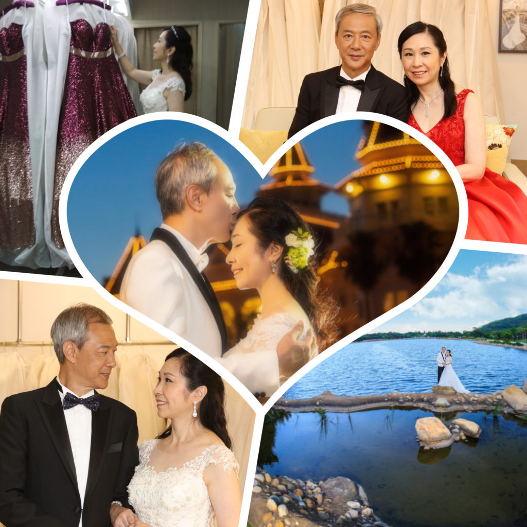 陳榮峻七月十號與吳香倫在教堂舉行婚禮