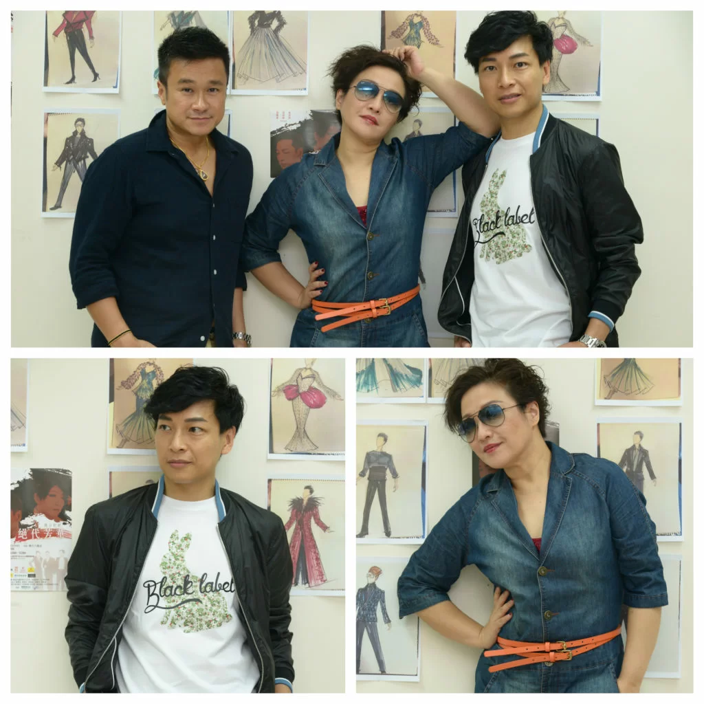 劉雅麗、譚偉權是演藝學院同學,林澤群是兩人的師弟