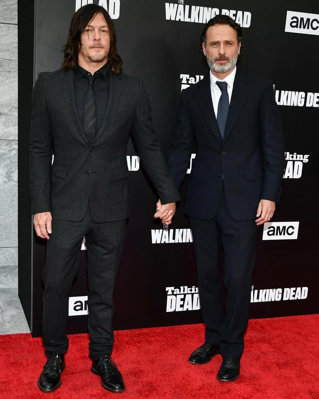 諾文與安德魯出席《陰屍路》首播活動時，曾牽手出席