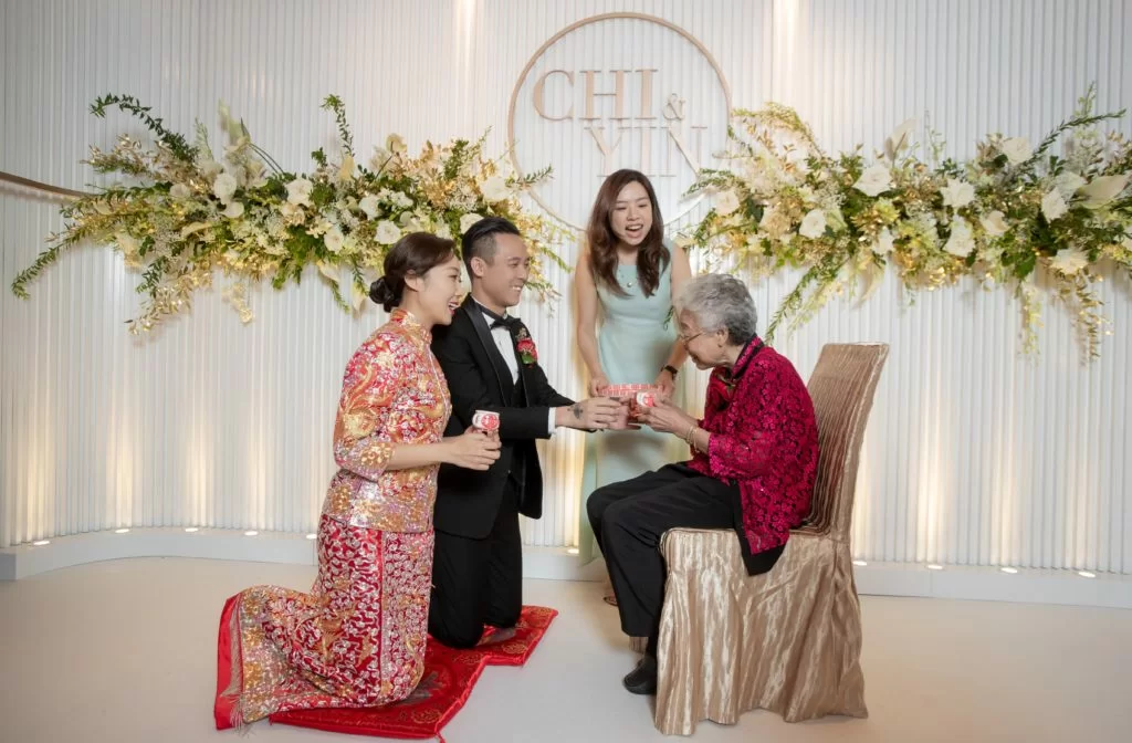 這杯茶婆婆等了好幾年，應該甜到入心吧。