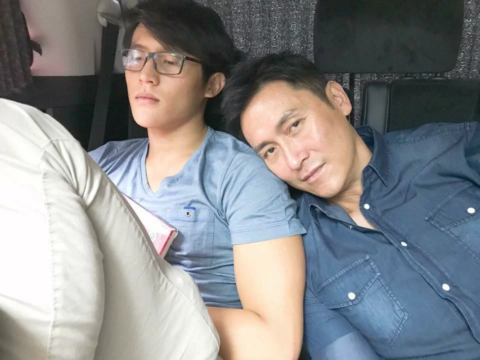 兒子馬在驤今年二十歲,馬德鐘跟他像朋友般相處。