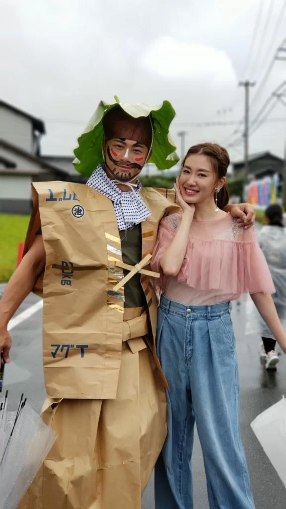 這裏是香川縣祭殿,大家會去每家每戶做儀式,希望趕走衰運。