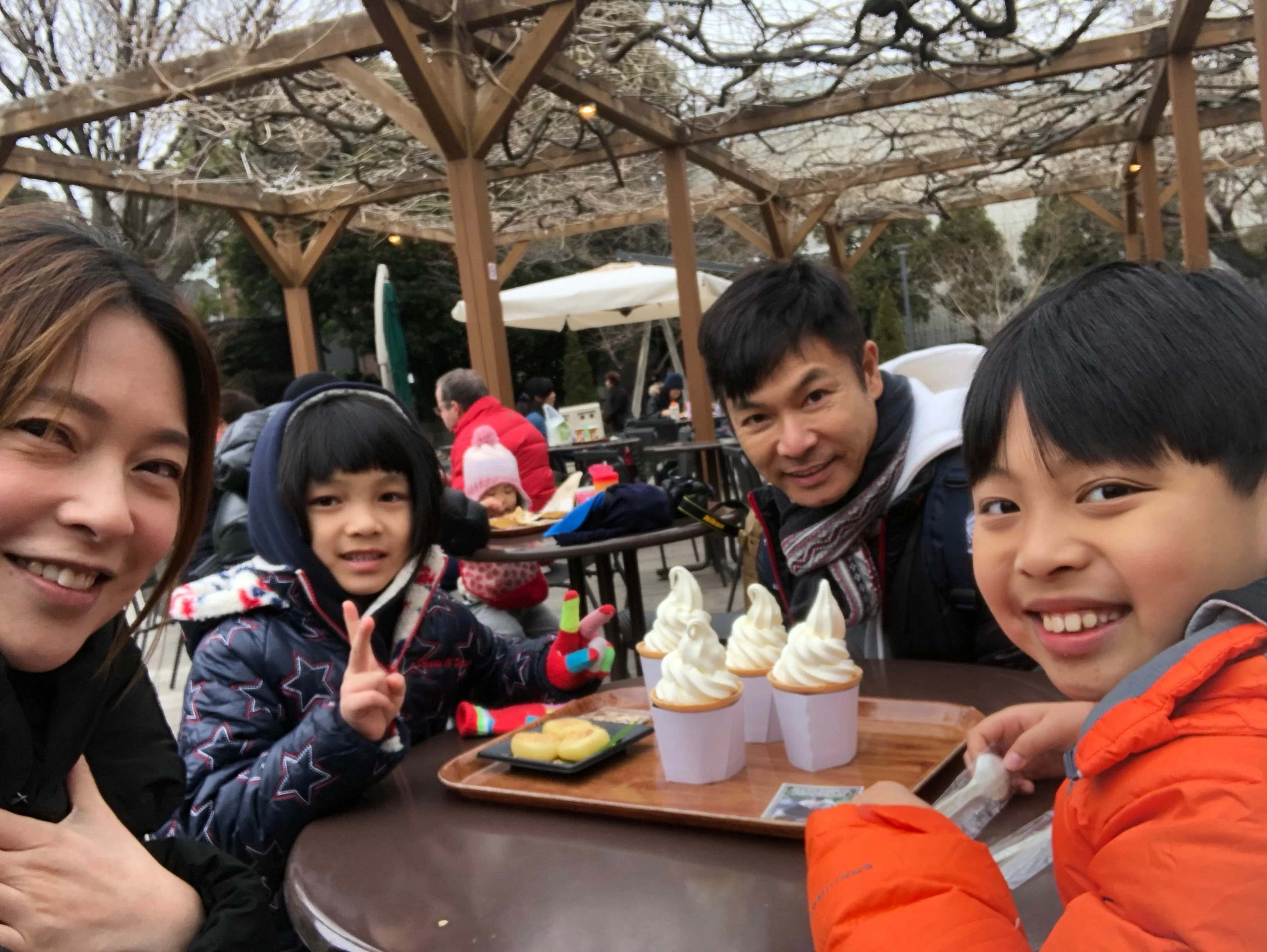 郭晉安說會安排時間,除工作外,會跟家人去旅行。