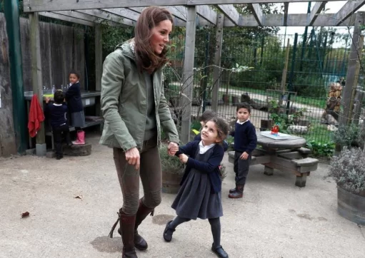 凱特一句說話氹得Lawne心花怒放，亦贏得英國民眾的歡心